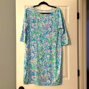 Lilly Pulitzer NWOT UPF 50 Chilly Lilly Braeydon dress size Small